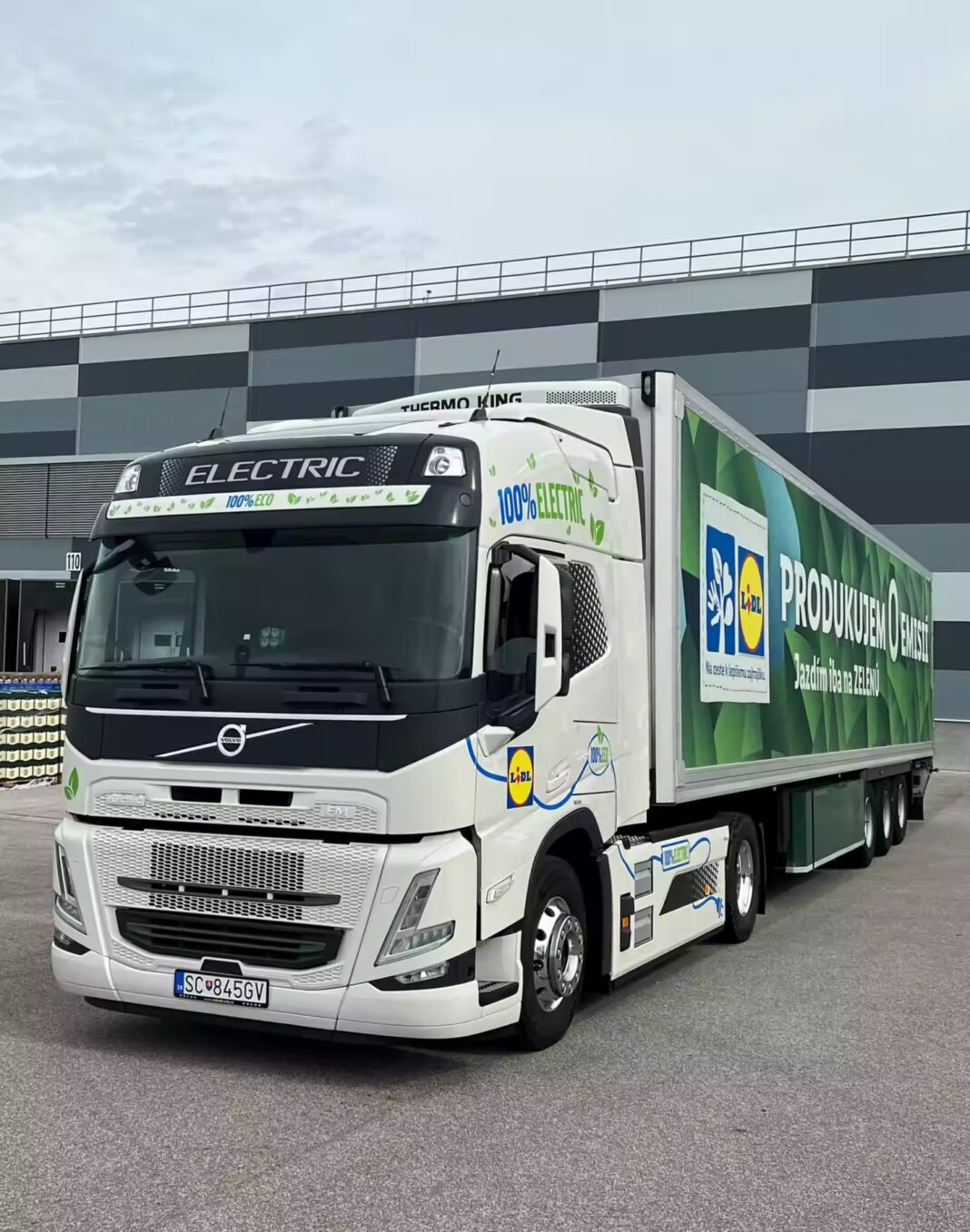 Volvo FM Electric pre Lidl