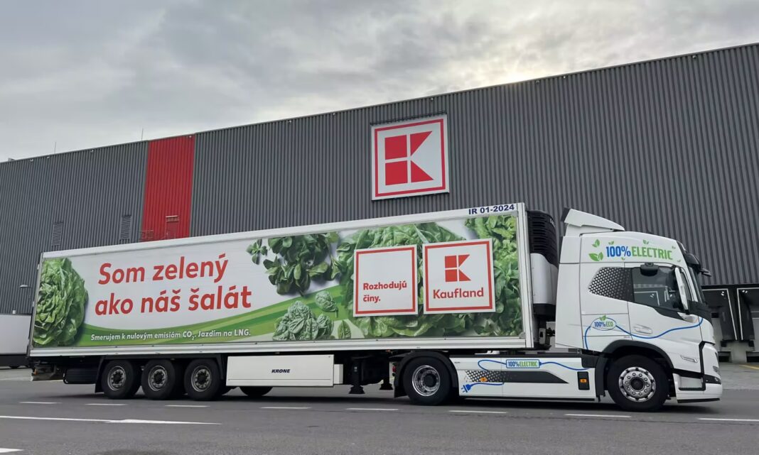 Elektrické Volvo FM Electric na skúške v Dalitrans