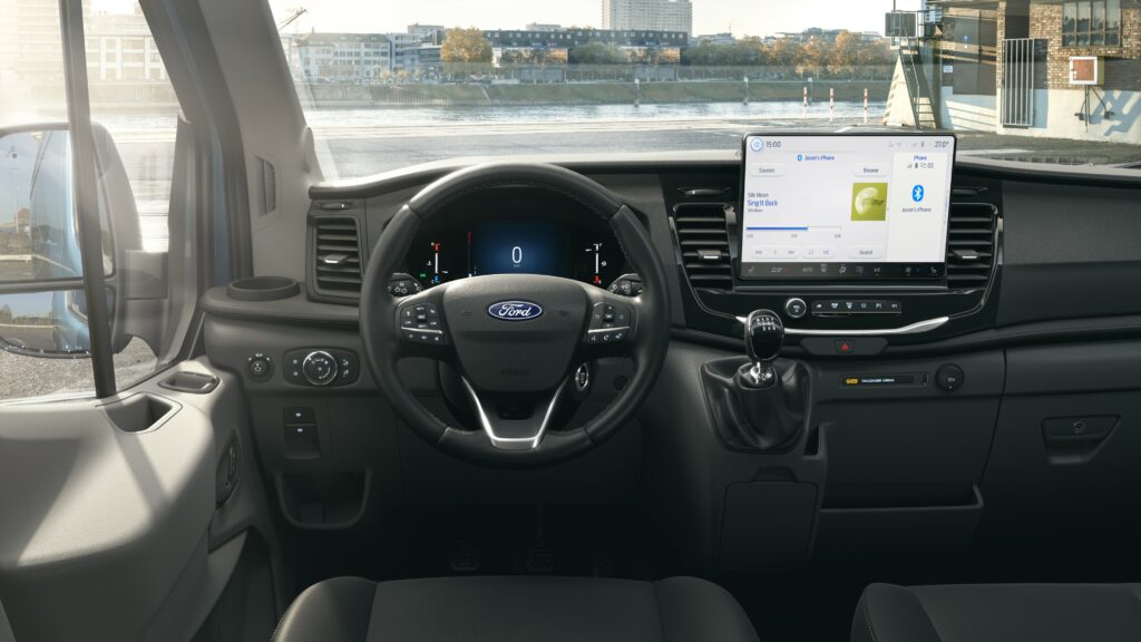 Interiér Ford Transit 2024