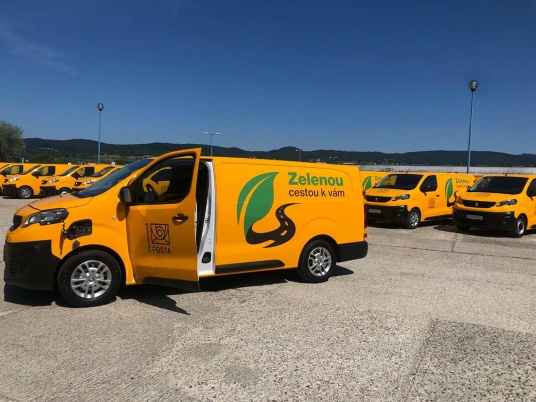 Obnova autoparku Slovenskej pošty