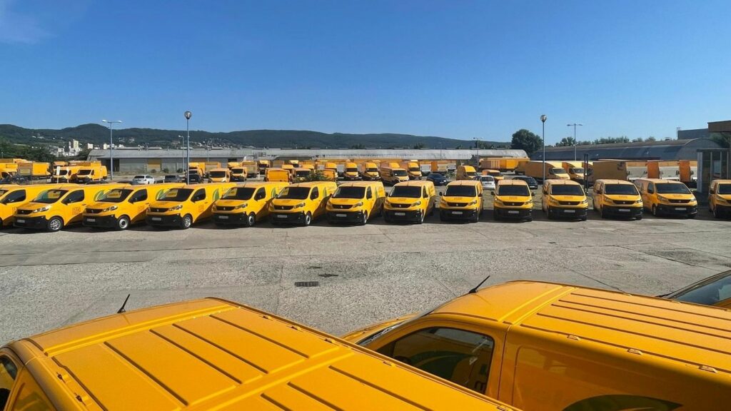 Nové vozidlá Slovenskej pošty