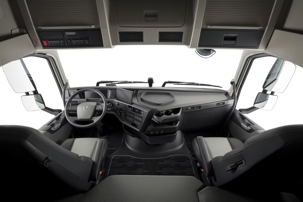 Interiér modelu Volvo FH