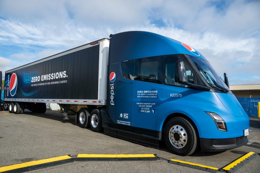 Tesla Semi pre PepsiCo