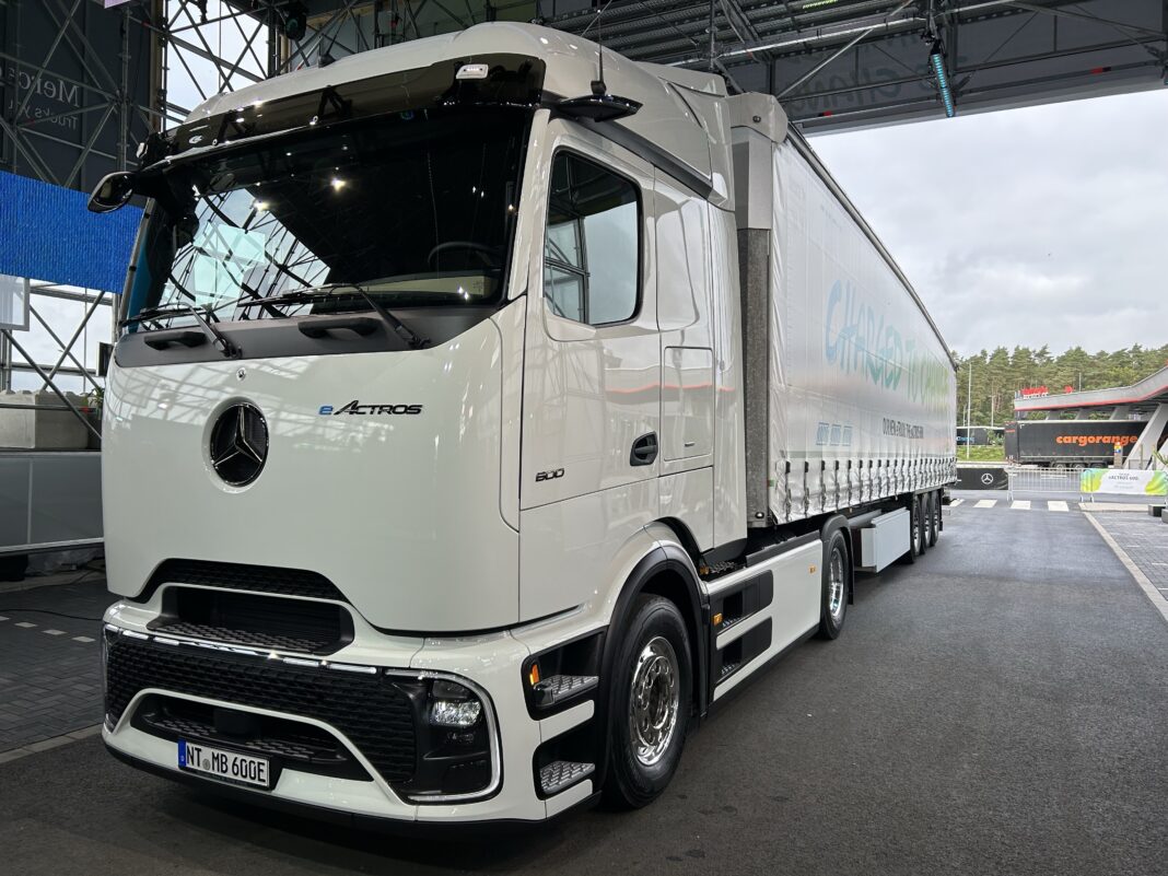 Svetová premiéra eActros 600