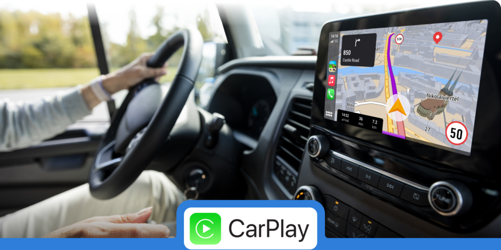Apple CarPlay Sygic nav