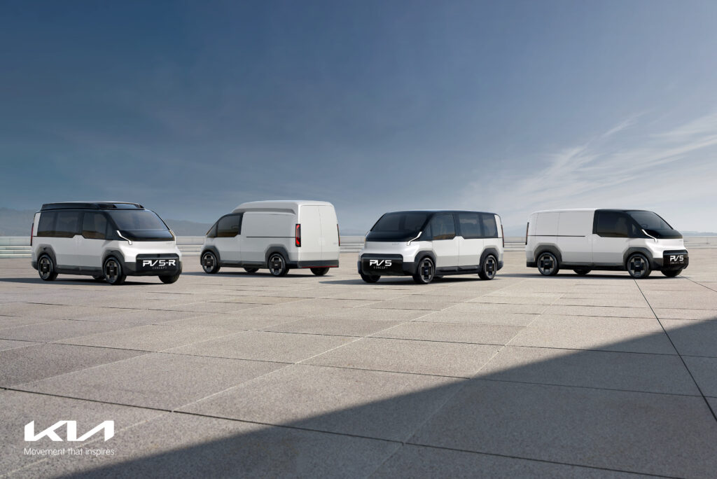 Kia PBV celý modelový rad