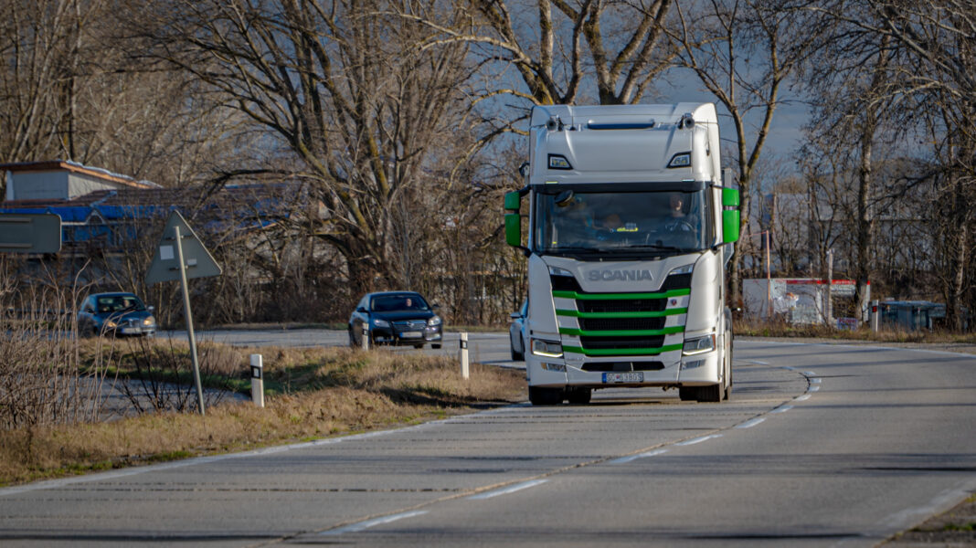 Scania na ceste na západnom Slovensku