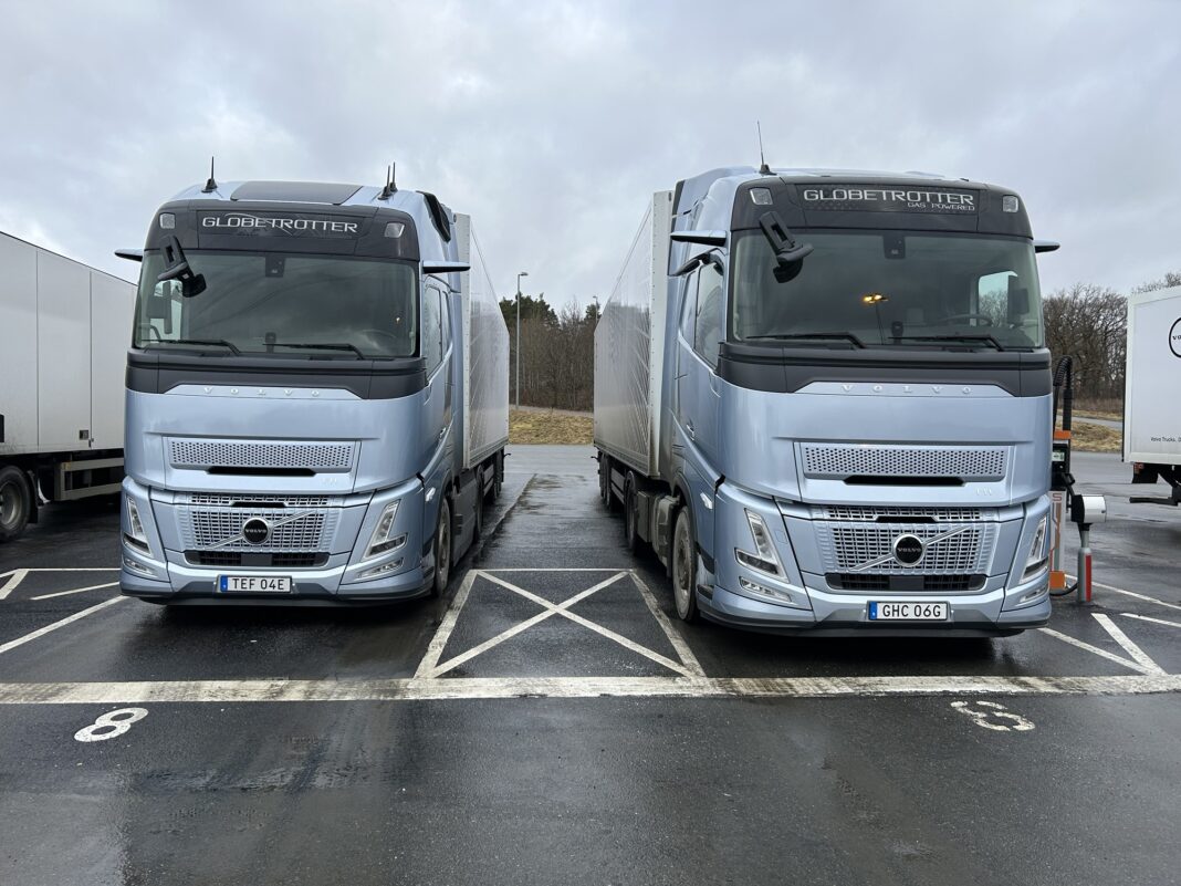 Volvo FH Aero prvá jazda vo Švédsku