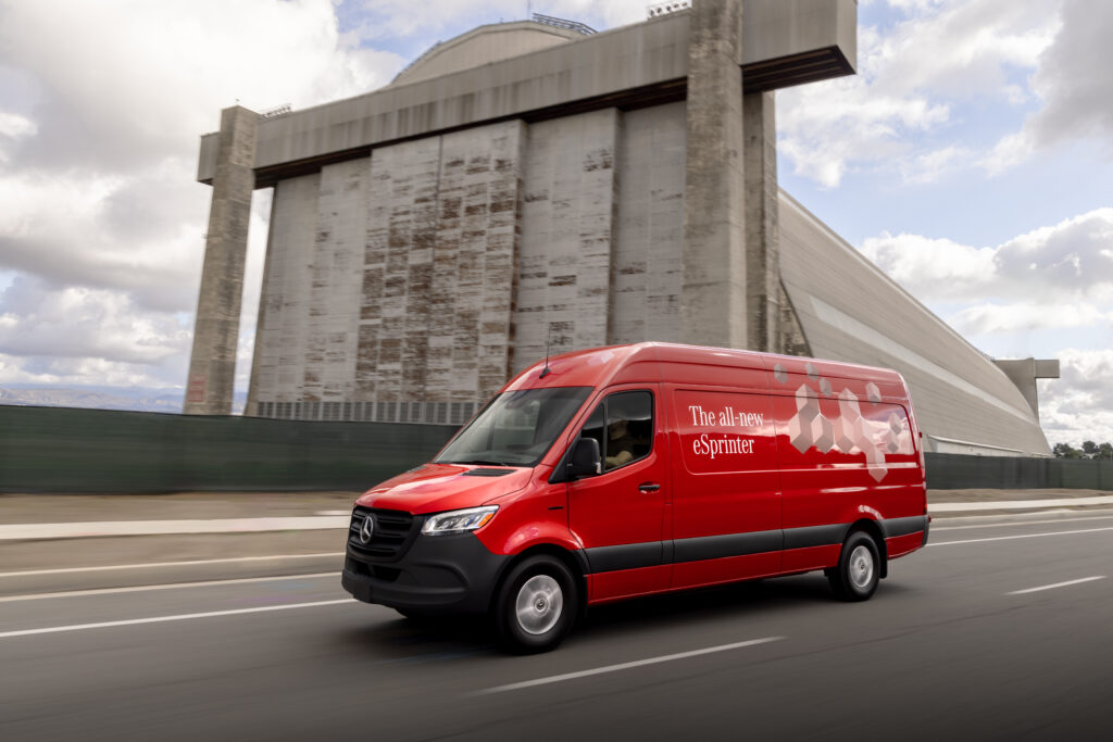 Mercedes-Benz eSprinter 2024 prvá jazda