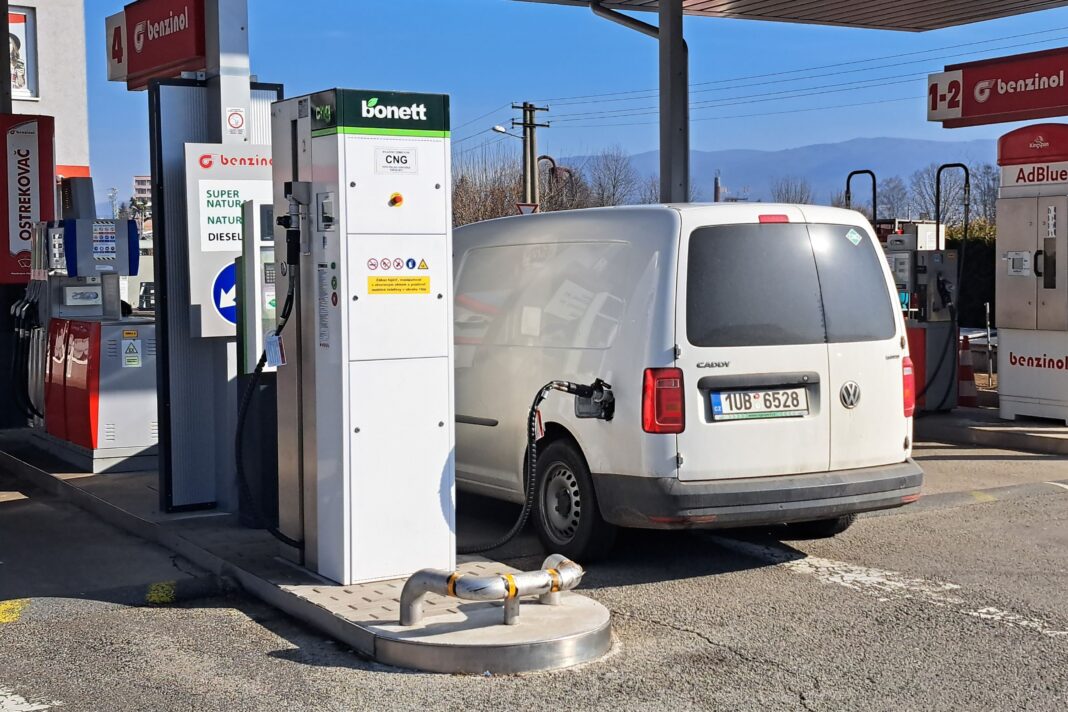 Bonett prvá CNG plnička na Slovensku