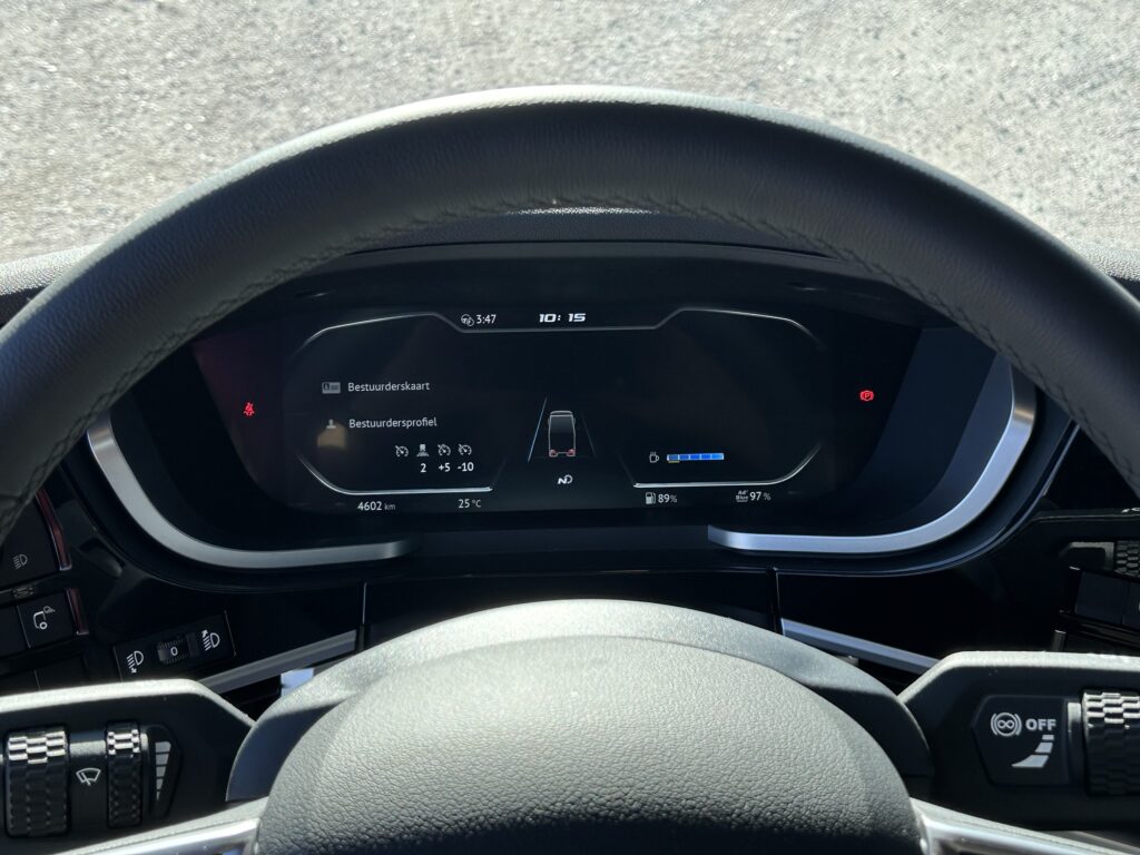 Prístrojová doska DAF XF po modernizácii