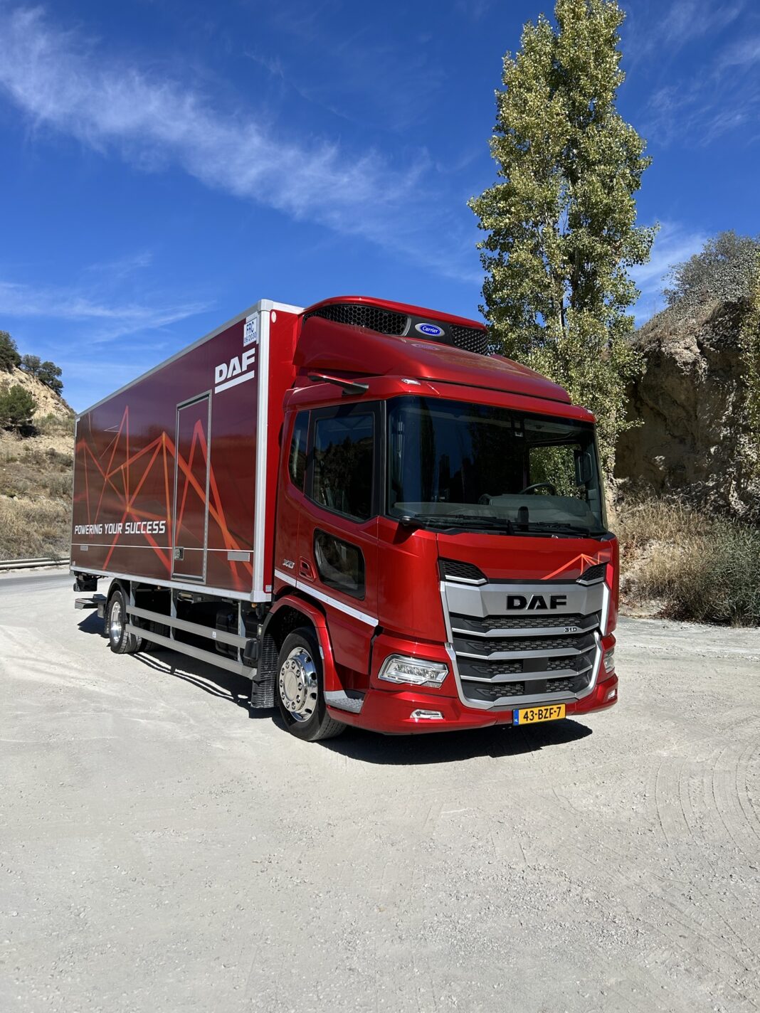 DAF XD prvá jazda Malaga