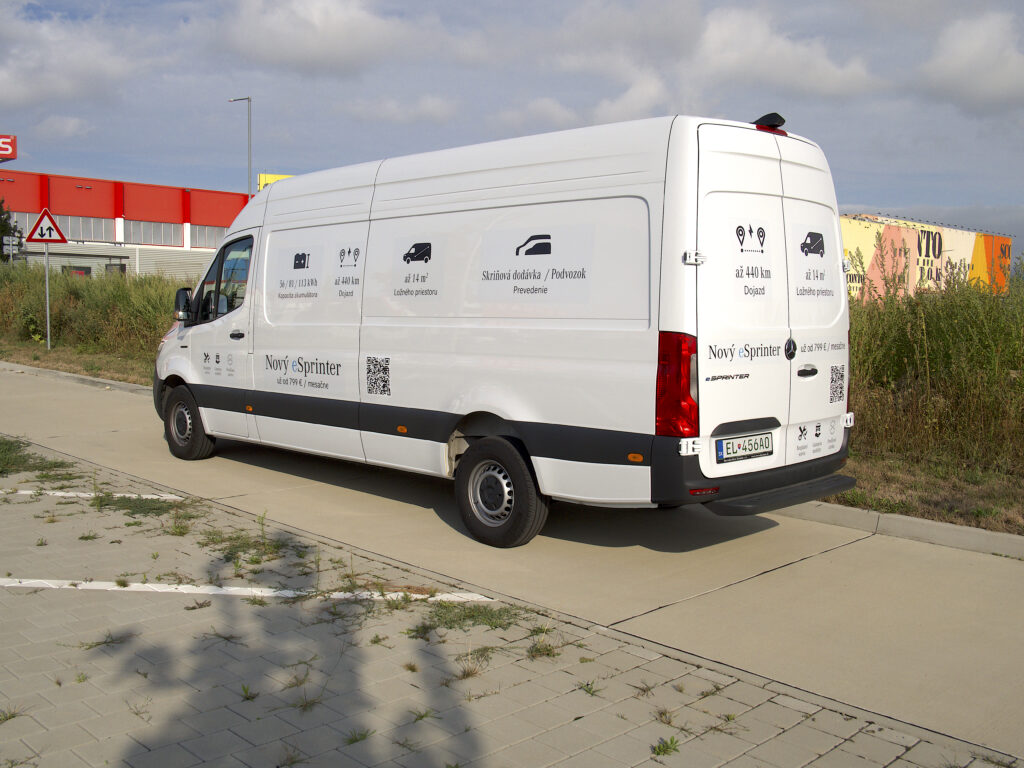 Mercedes-Benz eSprinter test