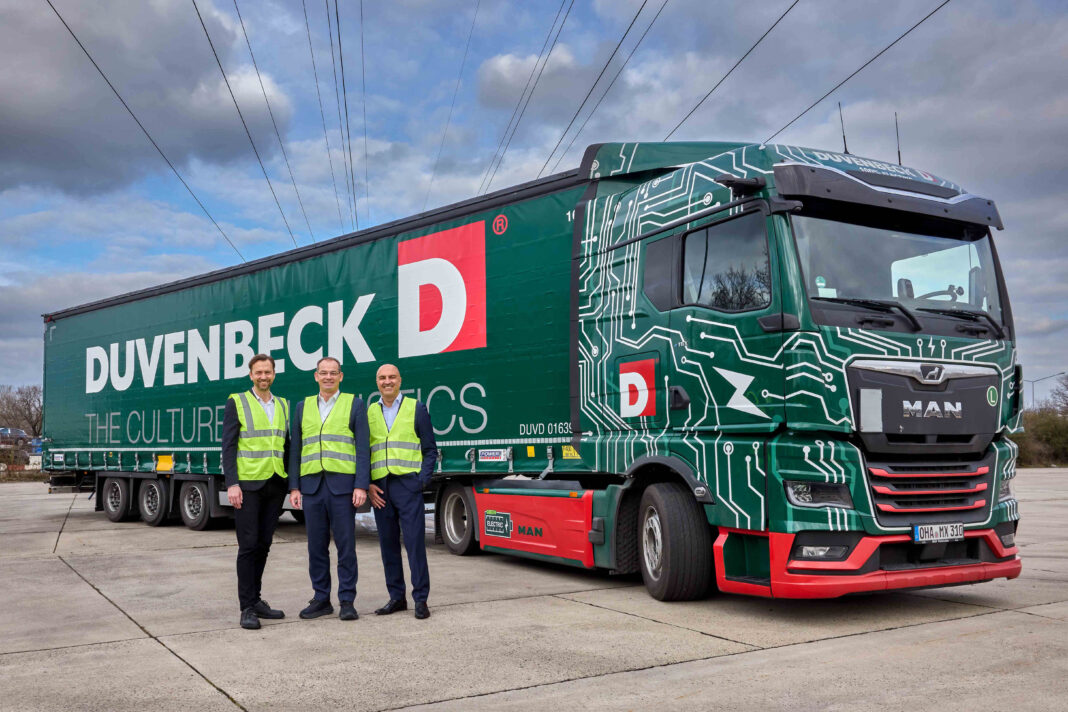 Duvenbeck nasadil do služby elektrické ťahače MAN eTGX