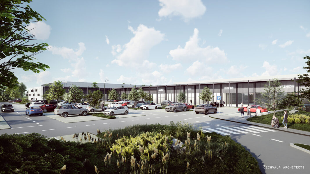 CTPark Prešov North vizualizácia