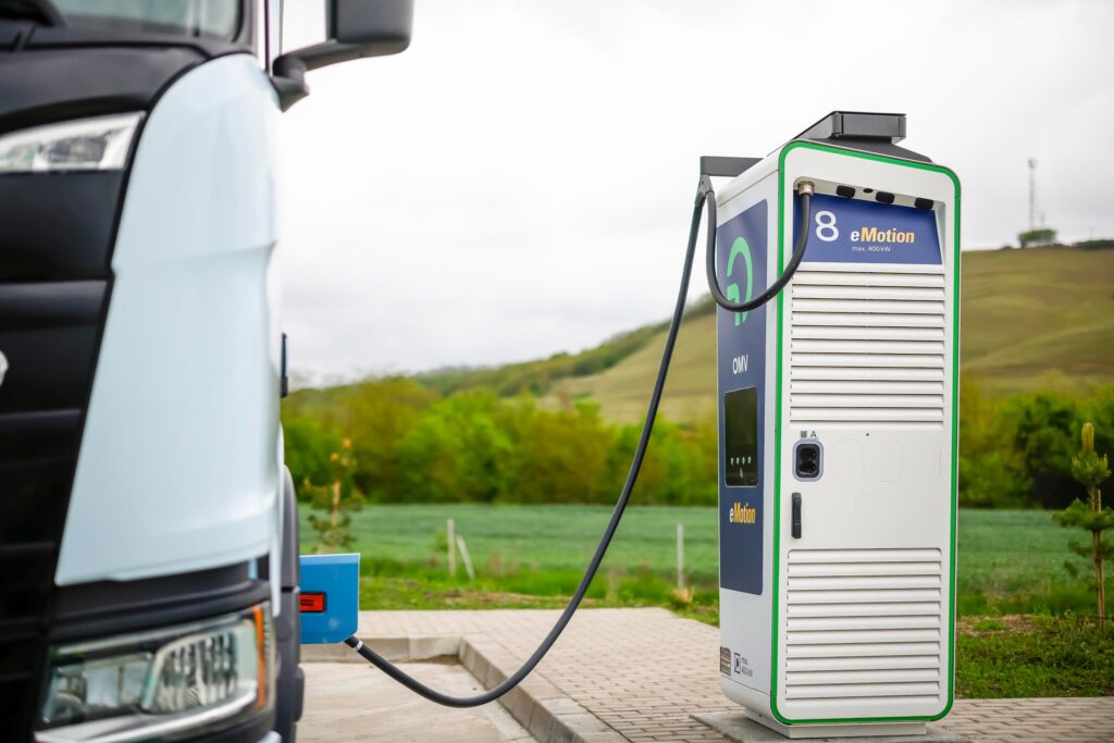 hub pre elektrické nákladné autá