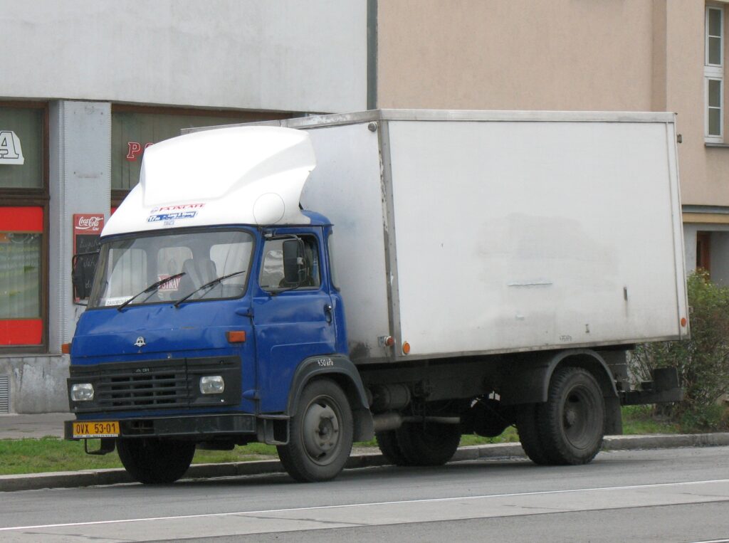 Avia A31 skriňová nadstavba