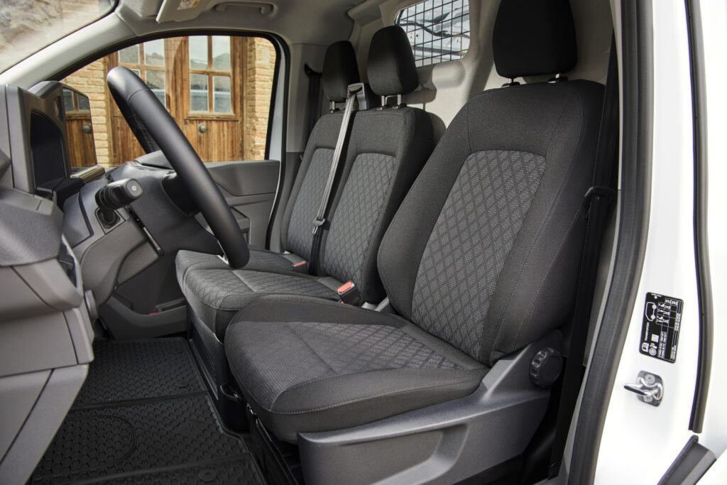 Dobre čistiteľné materiály v novom VW Transporter