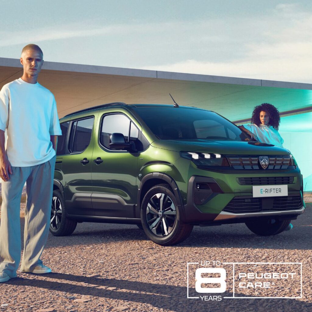 Peugeot E-Rifter nová záruka