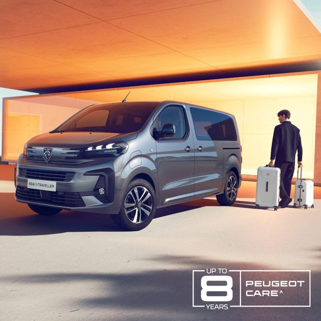 Peugeot E-Traveller nová záruka PEUGEOT CARE