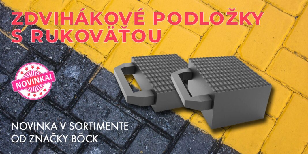 GUmové podložky s rukoväťou od firmy Ferdus