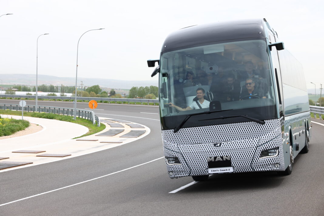 MAN Lion's Coach E je prvý elektrický model autobusu v Európe