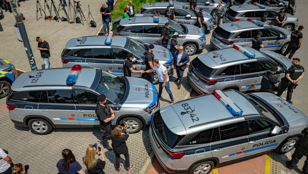 Škoda Kodiaq pre poptreby. policajného zboru