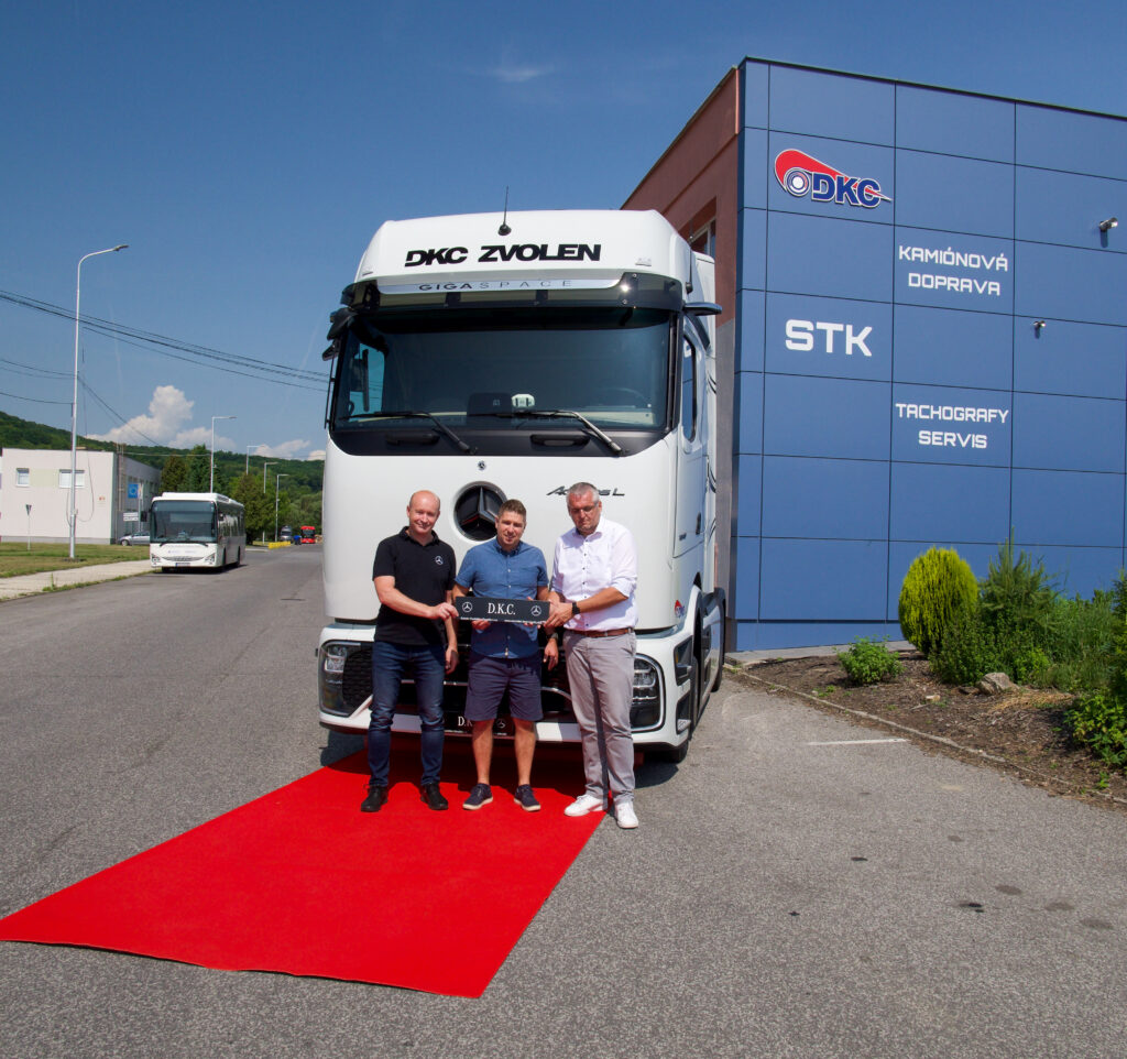 Nový Mercedes-Benz Actros L ProCabin pre D.K.C. Zvolen