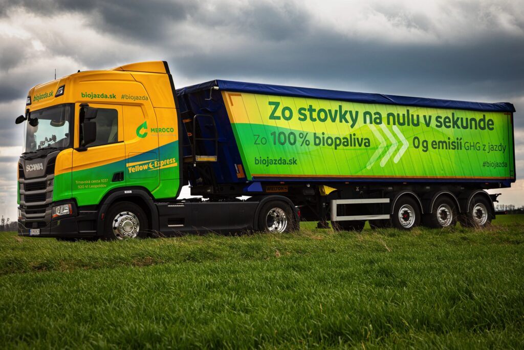 Súprava poháňan'palivom biodiesel B100