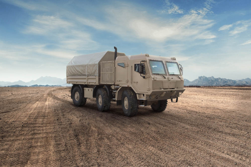 Tatra Trucks prdávala model Tatra T 815 vo veľkom aj pre armádu
