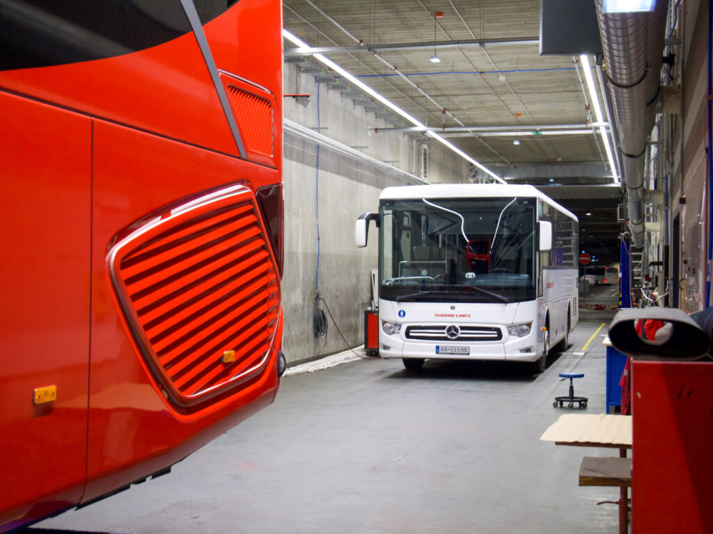 Servis pre autobusy na Nivách otvorili ešte minulý rok
