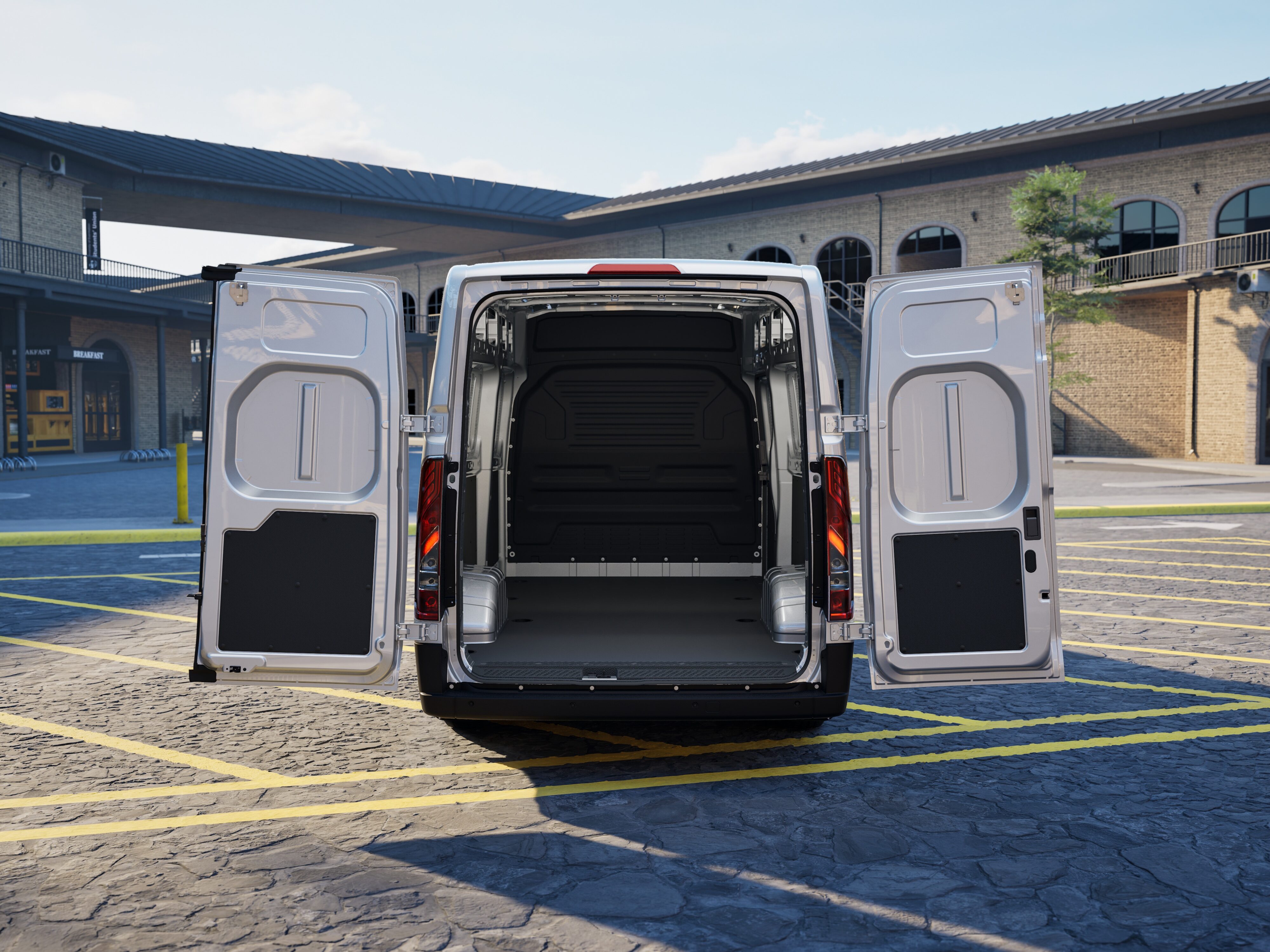 Nákladový priestor modelu Ford Transit City