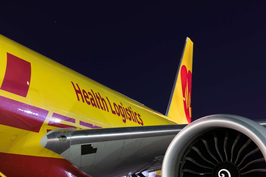 Lietadlo dedikované pre farmaceutickú logistiku DHL