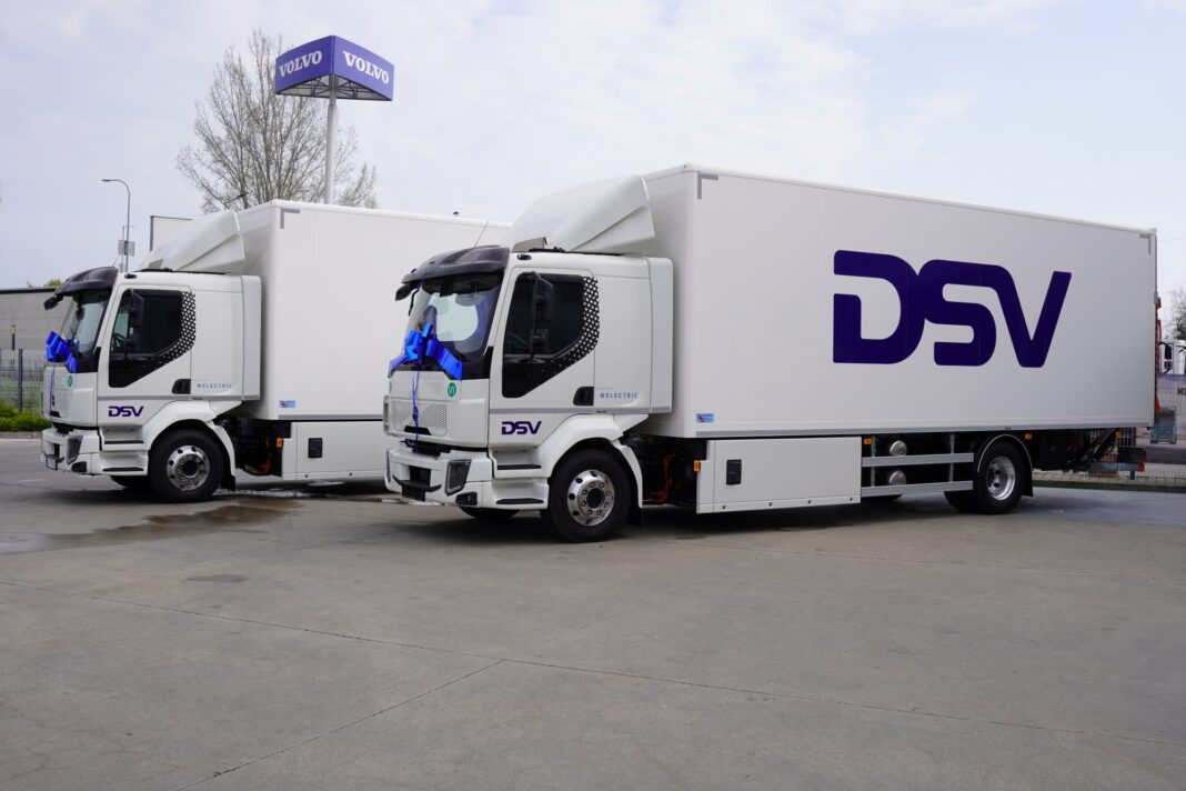 Volvo FE Electric posilňuje flotilul voozidiel jazdiacich pre DSV
