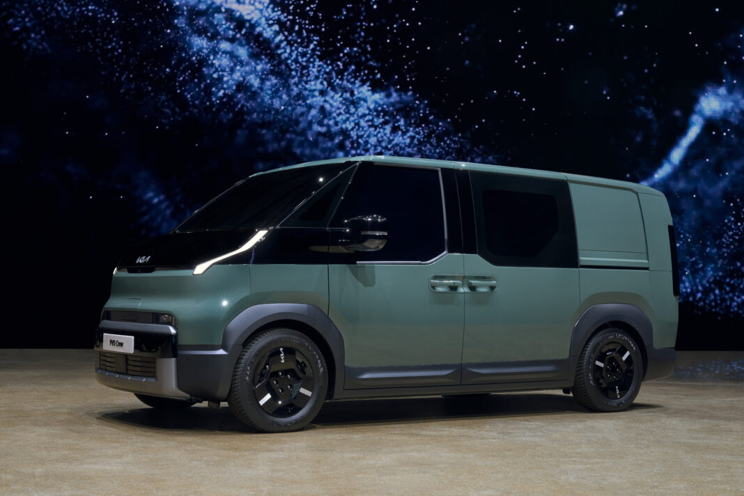 Kia PV5 Crew van už smeruje do výroby