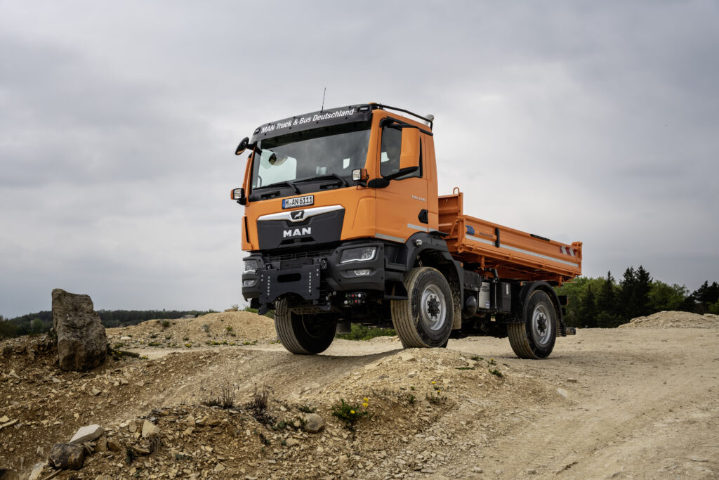 Stavebné vozidlá MAN na Bauma 2025