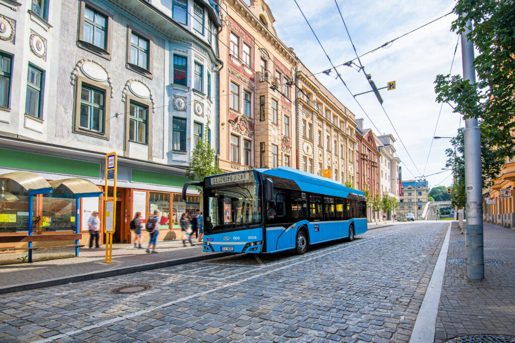 Elektrické autobusy Solaris pre mesto Ostrava