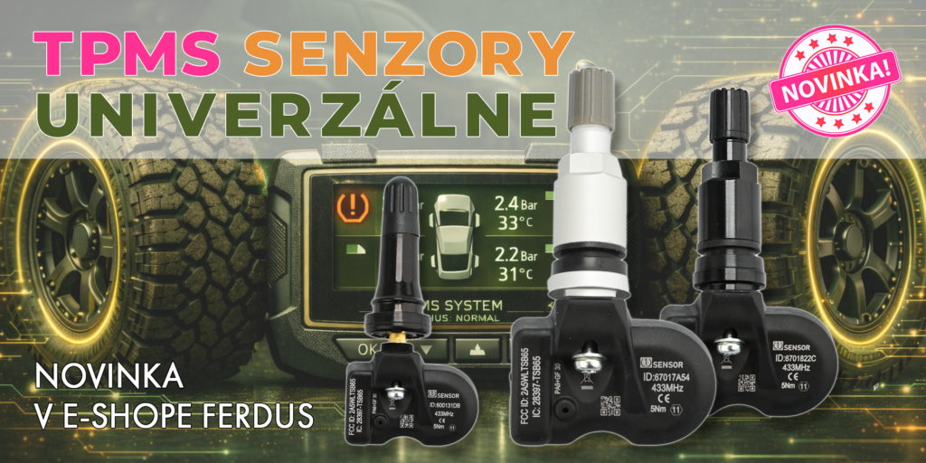 Novinky pre TPMS od českého FERDUSu