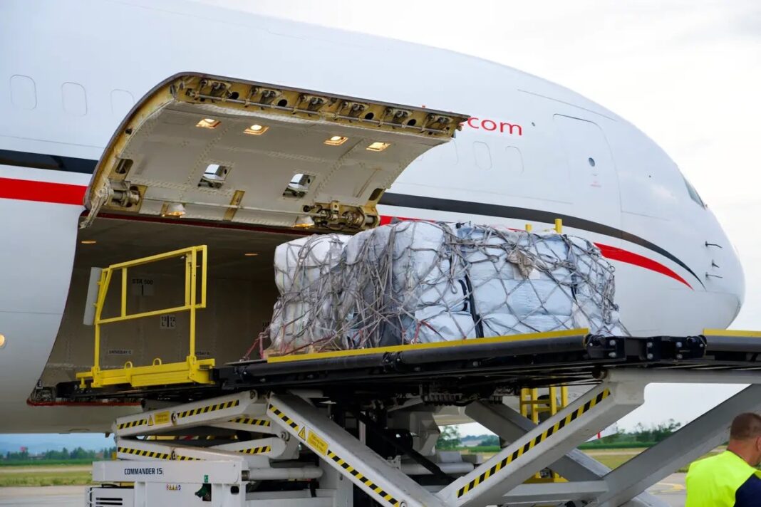 Boeing s cargo nákladom pre Venezuelu