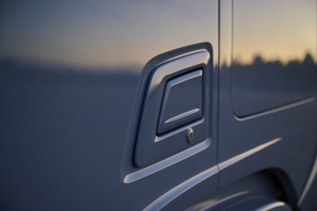 Kľučka dverí na novej generácii Scania Dynamic