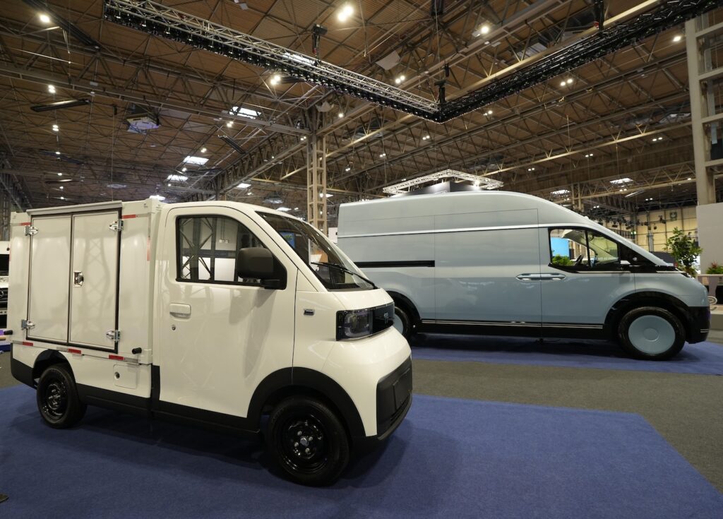 DELIVAN predstavil prvé modely na výstave v Birminghame