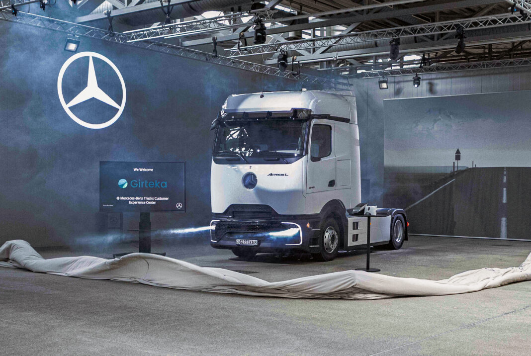 Girteka si objednala 900 ťahačov Actros L